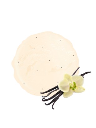 Une crème glacée vanille au goût intense