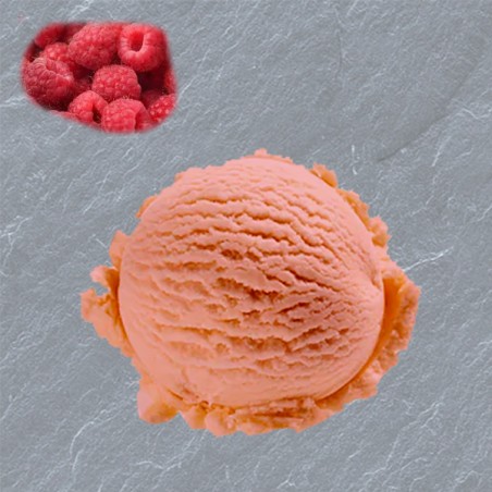 Votre glacier du Nord vous propose sa crème glacée à la framboise