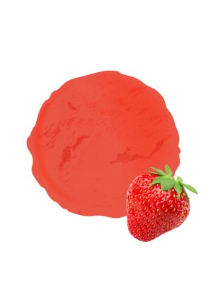 Notre crème glacée frand format à la fraise