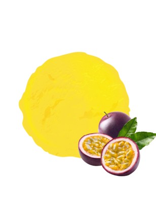 Un sorbet plein fruit aux fruits de la passion