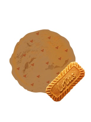 Le goût unique du spéculoos dans une crème glacée gourmande