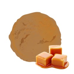 Glace au caramel beurre salé pour un dessert savoureux.