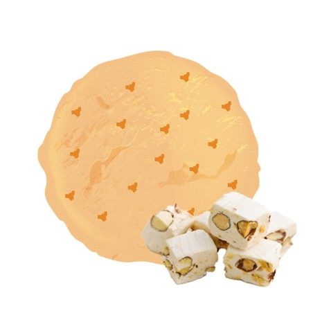 Le célèbre Nougat de Montélimar dans notre Glace