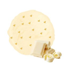 Crème glacée chocolat blanc avec morceaux – Format familial 2,5 L