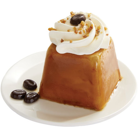 Un gâteau glacé individuel café praliné