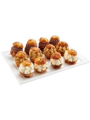 Mignardises Profiteroles – Choux glacés vanille, café & chocolat | Van Den Casteele