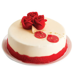 Gâteau Les Roses – Gâteau glacé élégant et personnalisable | Van Den Casteele