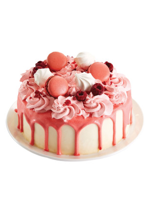 Gâteau Layer Cake – Gâteau glacé framboise élégant | Van Den Casteele
