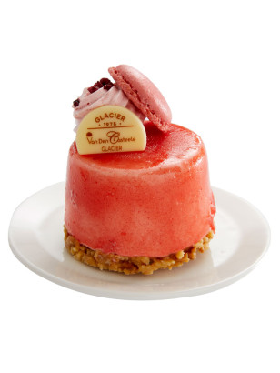 Fraisiers Glacés Individuels (x6) - Vanille & Fraise | Van Den Casteele
