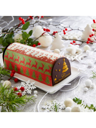Bûche Tricotée