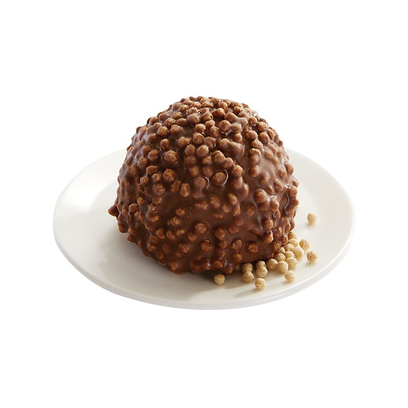 Un rocher glacé en gâteau individuel
