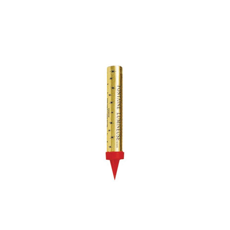 Fontaines lumineuses 12 cm – Décoration gâteau festive