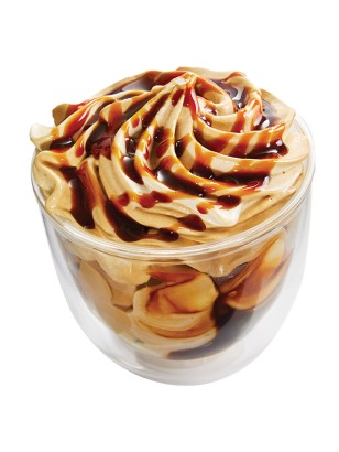 Une glace à l'irish coffee