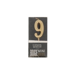 Bougie chiffre 8 pour gâteau d'anniversaire Van Den Casteele
