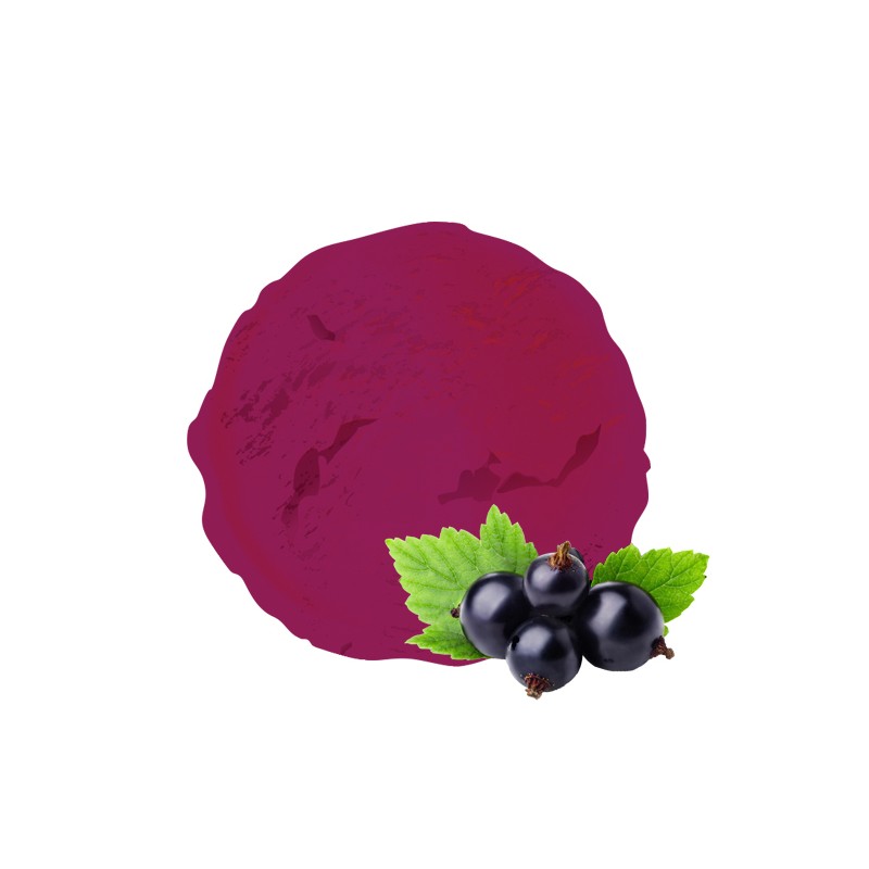 Toute la puissance du cassis dans un sorbet plein fruit