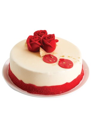Gateau glacé Van Den Casteele les Roses 15 parts
