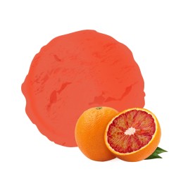 un sorbet plein fruit vandencasteele à l'orange sanguine