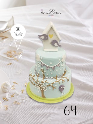 Pièce Montée Glacée – Baptême ou Premier Anniversaire