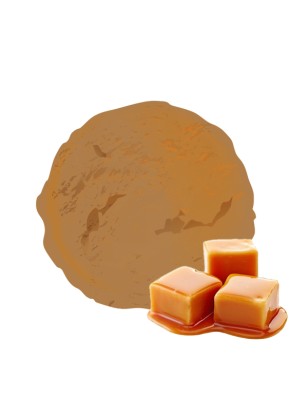 Crème glacée au caramel beurre salé artisanale
