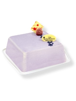 Gâteau Glacé Violette 6 Parts- Van Den Casteele