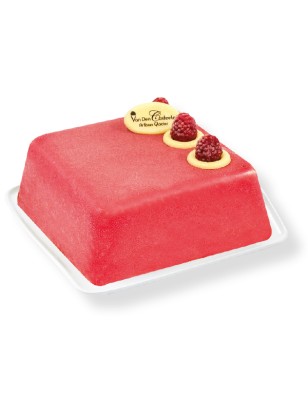 Notre gâteau à la framboise version glacée