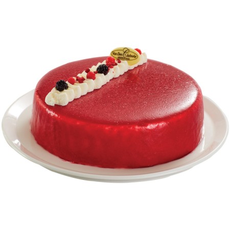 Notre gâteau glacé fruits rouges